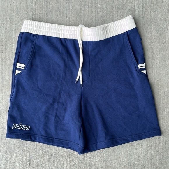 NEW! Prince Pickleball X Target Men's Fleece Shorts 7" - Navy Blue - Picture 2 of 2